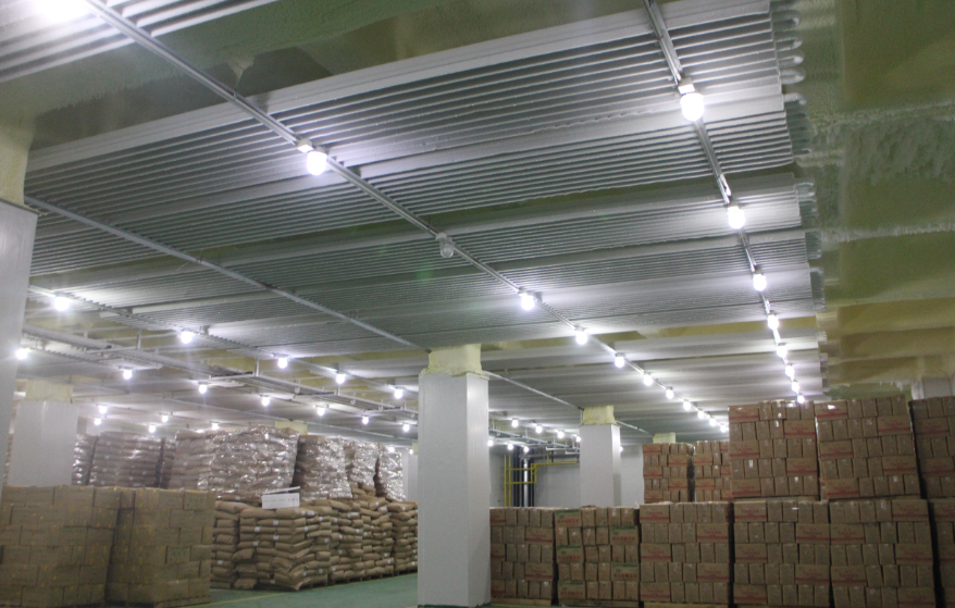 安裝2000平食品水產品冷凍庫費用，水產品冷凍庫造價